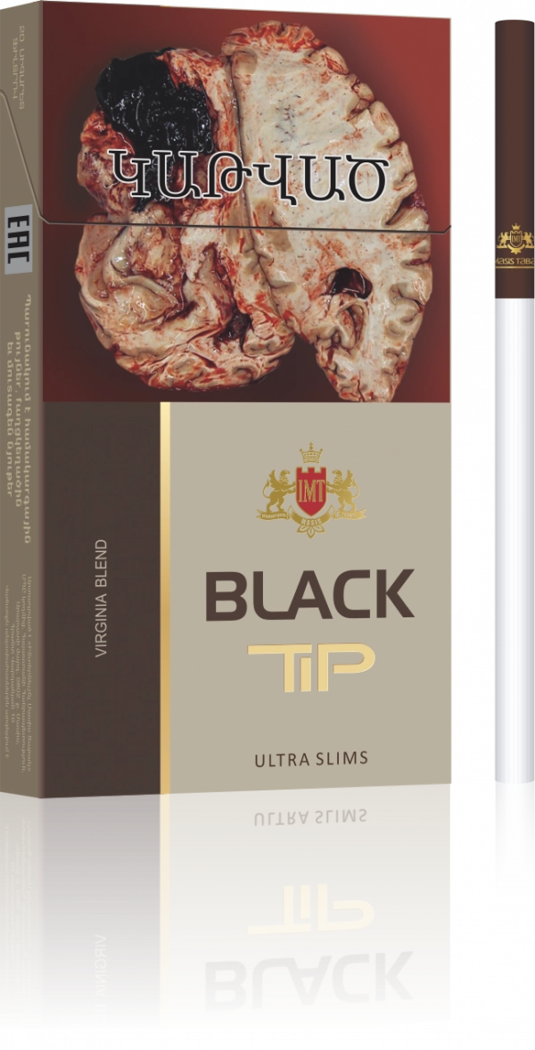 Black Tip Ultra Slims, сигареты image