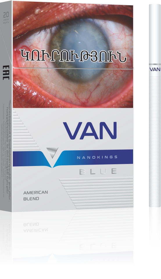 Van Blue Nanokings, cigarette image