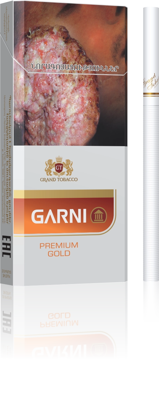 Garni Premium Gold, cigarette image