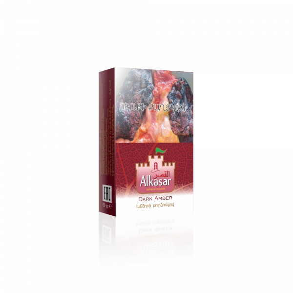 ALKASAR, Dark Amber, 50 gr., hookah tobacco image